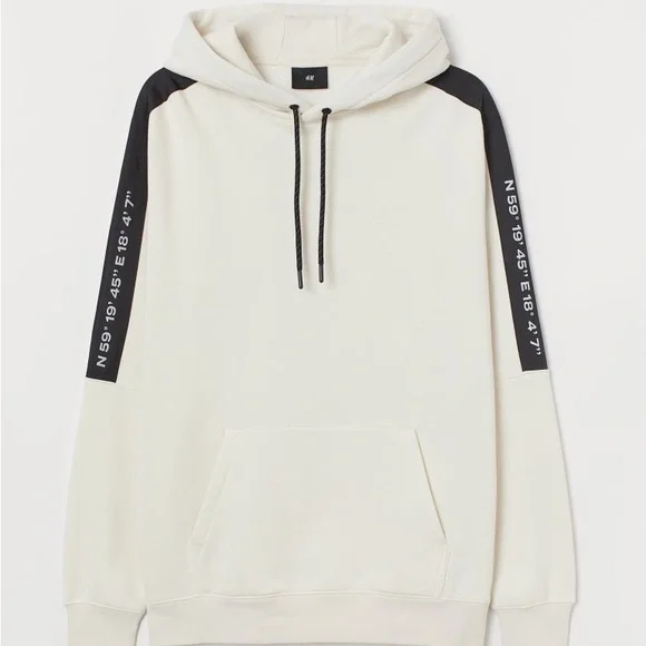 H&M Other Sleeve Paneldetail Hoodie Poshmark